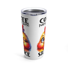 Load image into Gallery viewer, Coffee & Silence - Tumbler 20oz