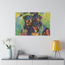 Load image into Gallery viewer, Rottweilers Canvas Art