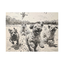 Load image into Gallery viewer, Dogs at Play