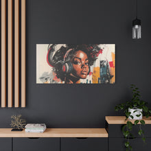 Load image into Gallery viewer, Urban Vibe Matte Canvas Print - Stylish Artwork for Music Lovers