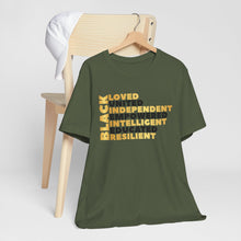 Load image into Gallery viewer, Empowered Black Pride Tee - Unisex Jersey Short Sleeve Shirt