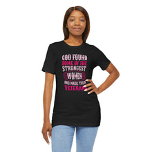Load image into Gallery viewer, Strong Women Veterans Tee - Unisex Jersey Short Sleeve Shirt