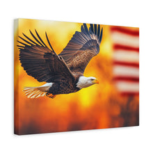 Load image into Gallery viewer, Patriotic Eagle Canvas Art - Inspirational Home Decor