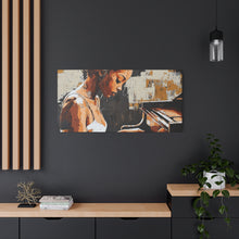 Load image into Gallery viewer, Artistic Piano Canvas, Wall Art, Music Lover Gift, Home Decor, Jazz Wall Art, Unique Artwork