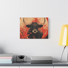 Load image into Gallery viewer, Lunar Year of the Ox - Stretched Matte Print for Home Decor