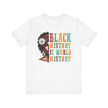 Load image into Gallery viewer, Empowering Black History Tee - Unisex Jersey Short Sleeve Shirt