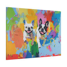 Load image into Gallery viewer, French Bulldog Canvas Art Print
