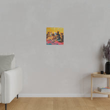 Load image into Gallery viewer, Colorful Cat Canvas Art - Vibrant Cat Portraits for Cat Lovers