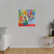 Load image into Gallery viewer, French Bulldog Canvas Art Print