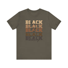Load image into Gallery viewer, Black History Month Unisex Jersey Tee - Love and Excellence Design