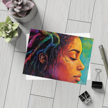 Load image into Gallery viewer, Grounded Woman of Color Postcard Bundles (envelopes included)