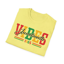 Load image into Gallery viewer, Unisex Softstyle T-Shirt - Juneteenth Vibes