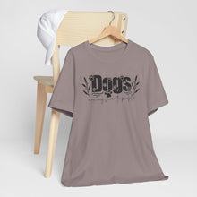 Load image into Gallery viewer, Dogs Are My Favorite People Unisex Tee - Perfect Gift for Dog Lovers