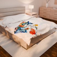 Load image into Gallery viewer, Butterfly Plush Blanket