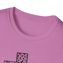 Load image into Gallery viewer, Leopard Print Pray Unisex Softstyle T-Shirt – Faith-Inspired Casual Wear