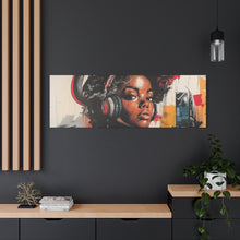 Load image into Gallery viewer, Urban Vibe Matte Canvas Print - Stylish Artwork for Music Lovers
