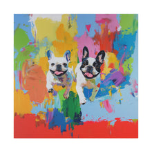 Load image into Gallery viewer, French Bulldog Canvas Art Print