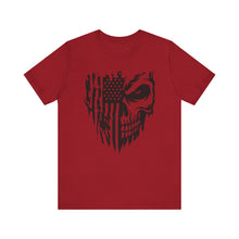 Load image into Gallery viewer, Rebellion Skull USA Graphic Tee - Unisex Short Sleeve