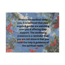 Load image into Gallery viewer, Red Bird Visit