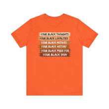Load image into Gallery viewer, Empowerment Black Pride Tee - Unisex Jersey Short Sleeve