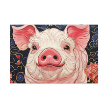Load image into Gallery viewer, Lunar Year of the Pig - Matte Canvas