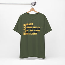 Load image into Gallery viewer, Empowered Black Pride Tee - Unisex Jersey Short Sleeve Shirt