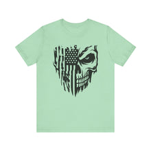 Load image into Gallery viewer, Rebellion Skull USA Graphic Tee - Unisex Short Sleeve