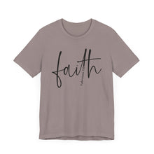 Load image into Gallery viewer, Faith Unisex Jersey Short Sleeve Tee - Inspirational Ephesians 3:20 Shirt