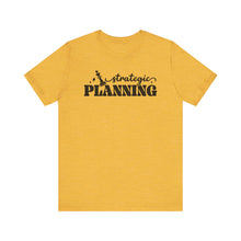 Load image into Gallery viewer, Strategic Planning Unisex Jersey Tee - Motivational Graphic T-Shirt for Creative Minds