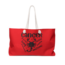 Load image into Gallery viewer, Weekender Bag - Cancer