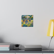 Load image into Gallery viewer, Vibrant Schnauzer Dogs Canvas Wall Art