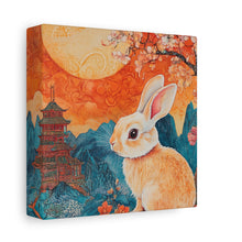 Load image into Gallery viewer, Lunar Year of the Rabbit - Canvas Art