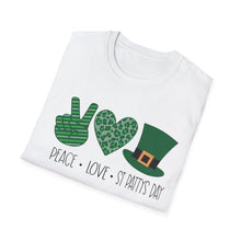 Load image into Gallery viewer, Peace, Love, St Patty’s Day