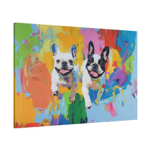Load image into Gallery viewer, French Bulldog Canvas Art Print