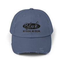 Load image into Gallery viewer, Unisex Distressed Cap - No Sugar No Cream