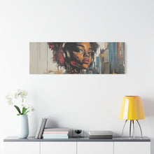 Load image into Gallery viewer, Urban Chic Canvas Art - Vibrant Female Portrait with Headphones