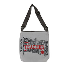 Load image into Gallery viewer, Adjustable Tote Bag (AOP) - Teacher