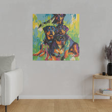 Load image into Gallery viewer, Rottweilers Canvas Art