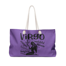 Load image into Gallery viewer, Weekender Bag - Virgo