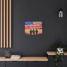 Load image into Gallery viewer, Inspirational Police Wall Art Canvas - Support Our Heroes