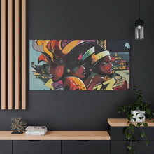 Load image into Gallery viewer, Vibrant Afrocentric Matte Canvas Art - Inspirational Wall Decor