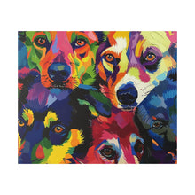 Load image into Gallery viewer, Colorful Dogs