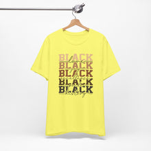 Load image into Gallery viewer, Black History Month Unisex Jersey Tee - Love and Excellence Design