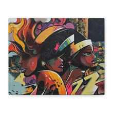 Load image into Gallery viewer, Vibrant Afrocentric Matte Canvas Art - Inspirational Wall Decor