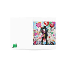 Load image into Gallery viewer, Romantic Greeting Cards Set - Colorful Love Balloons (1-50 pcs)