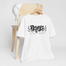 Load image into Gallery viewer, Dogs Are My Favorite People Unisex Tee - Perfect Gift for Dog Lovers