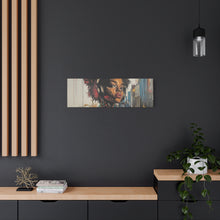 Load image into Gallery viewer, Urban Chic Canvas Art - Vibrant Female Portrait with Headphones