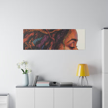 Load image into Gallery viewer, Grounded Woman of Color Matte Canvas, Stretched, 0.75"