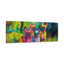 Load image into Gallery viewer, French Bulldog Canvas Art