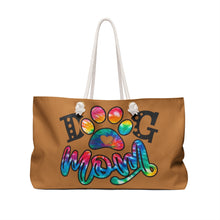 Load image into Gallery viewer, Weekender Bag - Dog Mom